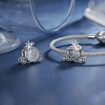 SCC2534 S925 Sterling Silber Halskette Anhänger Zubehör Magischer Kürbis Auto DIY Armband Perlen – Bild 3