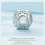 SCC2538 S925 Sterling Silber Halskette Anhänger Zubehör Süße Katze Mond DIY Armband Perlen – Bild 5