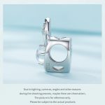 SCC2539 S925 Sterling Silber Halskette Anhänger Zubehör Herz Form Eltern-kind-Mutter Liebe DIY Armband Perlen – Bild 5