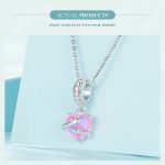 SCC2540 S925 Sterling Silber Halskette Anhänger Zubehör Herz Form Umarmung DIY Armband Perlen – Bild 4