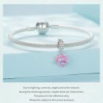 SCC2540 S925 Sterling Silber Halskette Anhänger Zubehör Herz Form Umarmung DIY Armband Perlen – Bild 5