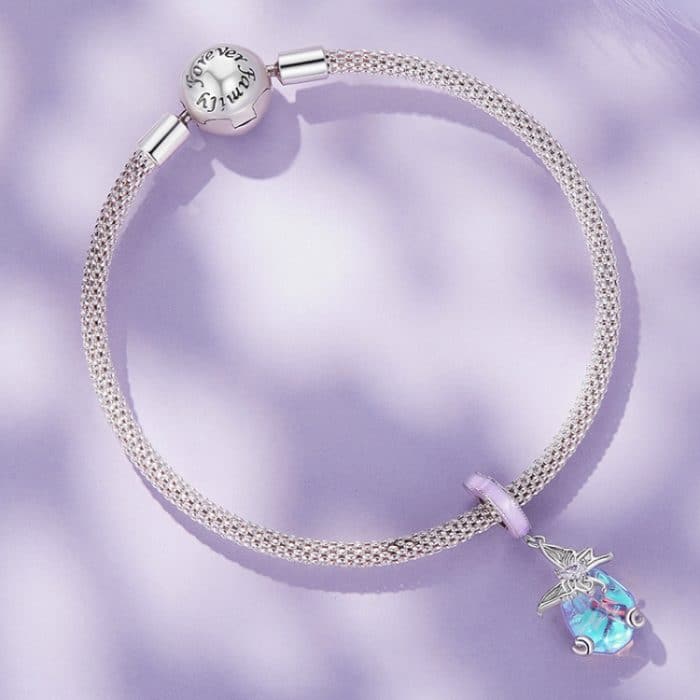 SCC2546 S925 Sterling Silber Halskette Anhänger Zubehör Pastoral Schmetterling DIY Armband Perlen – Bild 4