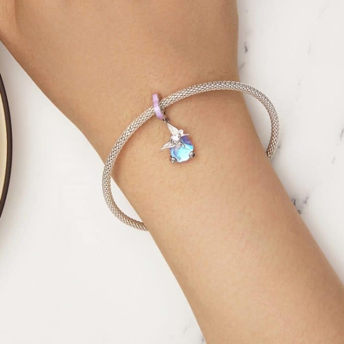 SCC2546 S925 Sterling Silber Halskette Anhänger Zubehör Pastoral Schmetterling DIY Armband Perlen – Bild 6