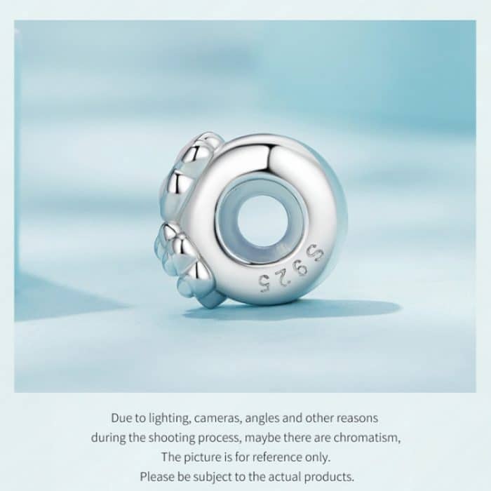 SCC2515 S925 Sterling Silber Katzenkralle Silikonperlen Anhänger Zubehör DIY Armband Perlen – Bild 5