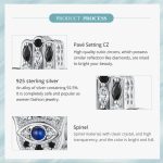 SCC2522 S925 Sterling Silber Hand der Fatima Anhänger Zubehör DIY Armband Perlen – Bild 3