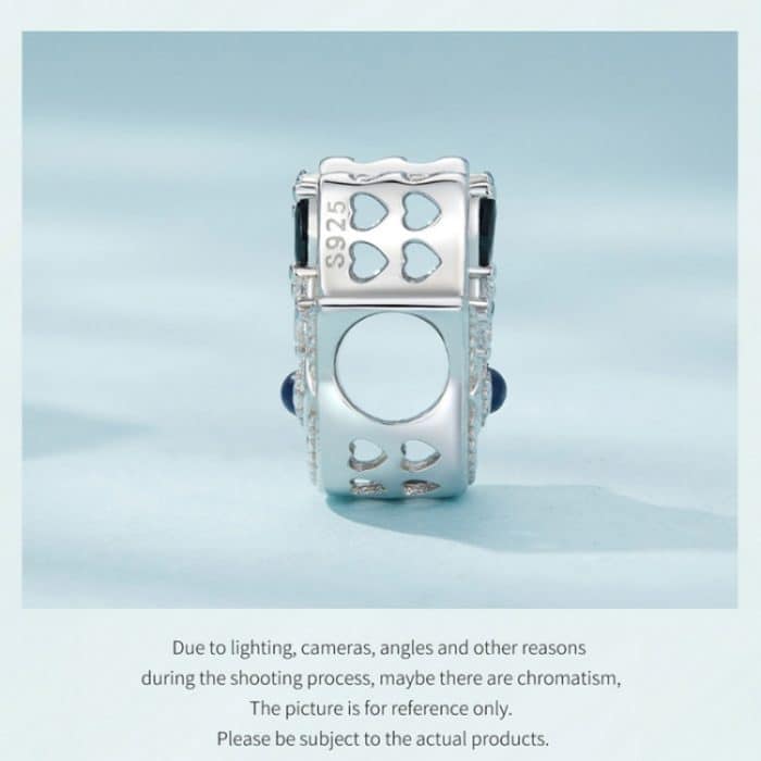 SCC2522 S925 Sterling Silber Hand der Fatima Anhänger Zubehör DIY Armband Perlen – Bild 5