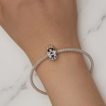 SCC2522 S925 Sterling Silber Hand der Fatima Anhänger Zubehör DIY Armband Perlen – Bild 7