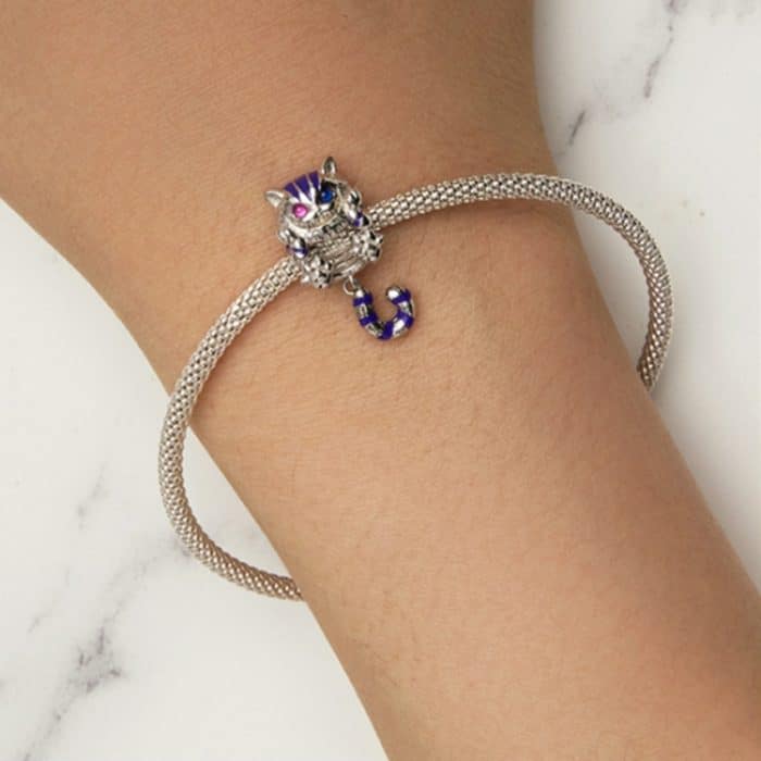 SCC2529 Sterling Silber S925 Fantasy Magic Cat Anhänger Zubehör DIY Armband Perlen – Bild 6