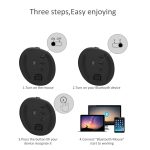 DELUX M618 Mini 2,4 G Wireless 2400 DPI USB wiederaufladbare ergonomische vertikale Maus, M618 Pink, M618 Grey – Bild 6