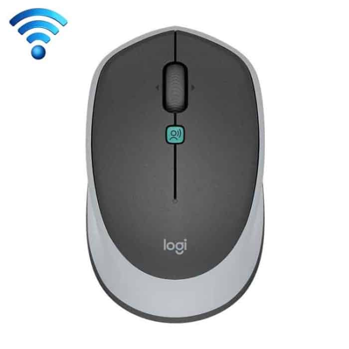KB0320B.jpg Logitech Voice M380 kabellose Maus mit 4 Tasten und intelligenter Spracheingabe – Bild 1