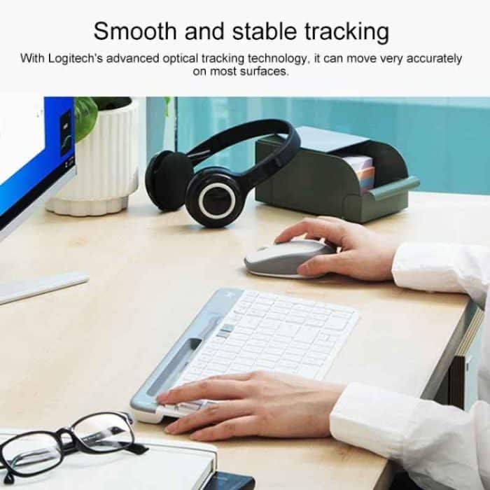 Logitech Voice M380 kabellose Maus mit 4 Tasten und intelligenter Spracheingabe – Bild 12