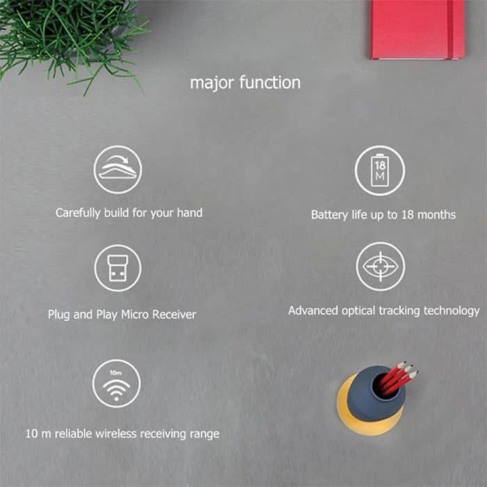 Logitech M280 2,4 GHz 3 Tasten 1000 DPI kabellose optische Maus, kabellose Reichweite: 10 m – Bild 3