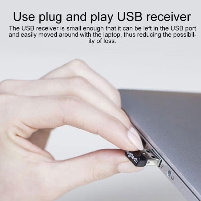 Logitech M172 1000DPI 2,4 GHz kabellose Maus – Bild 4