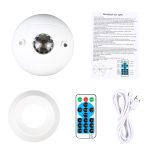 5W USB-C / Typ-C-Stromversorgung Fernbedienung Basketballform Bunte Nebel-Laserprojektionslampe LED-Atmosphäre Nachtlicht mit Basis – Bild 5