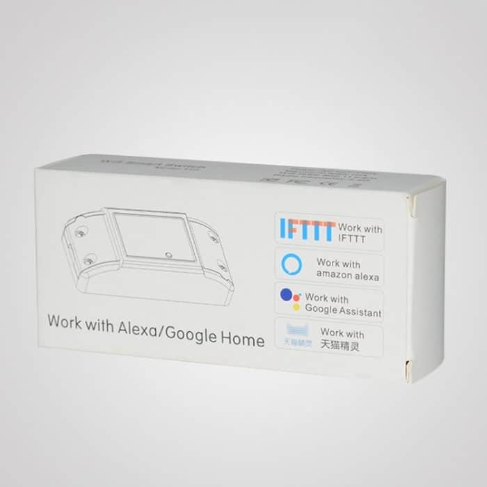 10A Einkanaliges WLAN-Smart-Switch-Funkfernbedienungsmodul Funktioniert mit Alexa & Google Home, AC 90-250V – Bild 5