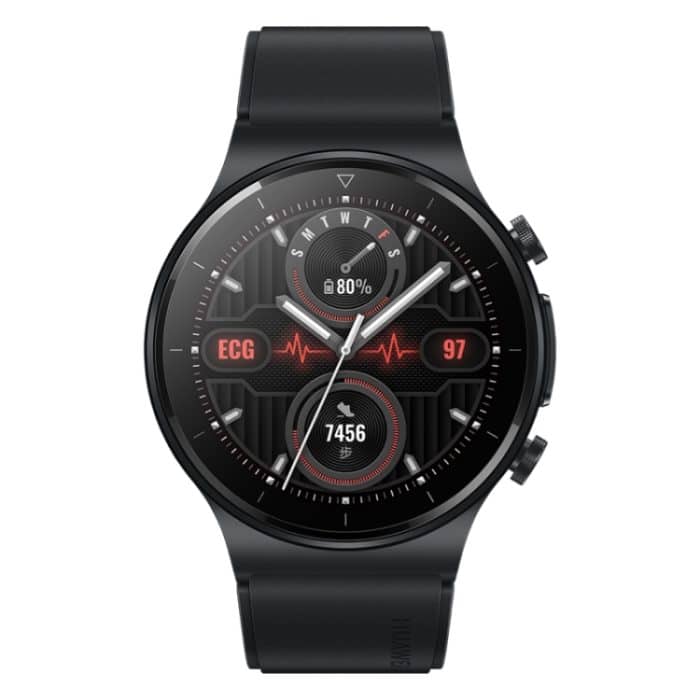 HUAWEI WATCH GT 2 Pro EKG Ver.Bluetooth-Fitness-Tracker-Smartwatch, 46-mm-Armband, Kirin A1-Chip, unterstützt GPS/EKG-Überwachung, ECG Ver. – Bild 1