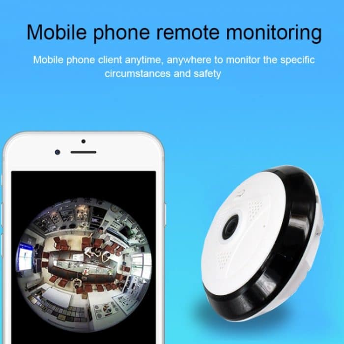 360EyeS EC11-I6 360 Grad 1280*960P Netzwerk-Panoramakamera mit TF-Kartensteckplatz, unterstützt die Steuerung von Mobiltelefonen, EC11-I6, V380pro White – Bild 9