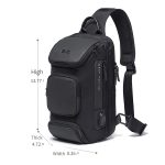 BANGE Mode-Reise-Brusttasche, Business-Rucksack, einzelne Umhängetasche, Single Shoulder Bag – Bild 2