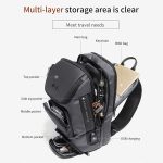 BANGE Mode-Reise-Brusttasche, Business-Rucksack, einzelne Umhängetasche, Single Shoulder Bag – Bild 13