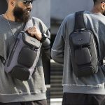 BANGE Mode-Reise-Brusttasche, Business-Rucksack, einzelne Umhängetasche, Single Shoulder Bag – Bild 14