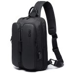 BANGE Mode Casual Umhängetasche Outdoor USB Brusttasche, USB Chest Bag