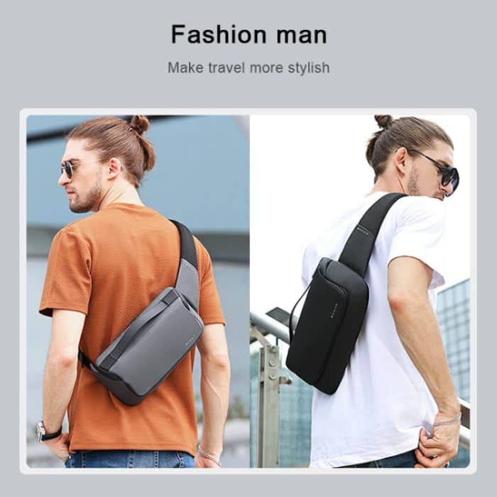 BANGE Sport-Freizeit-Brusttasche, Business-Hüfttasche, trendige Mode, Messenger-Tasche, Umhängetasche – Bild 11