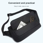 BANGE Sport-Freizeit-Brusttasche, Business-Hüfttasche, trendige Mode, Messenger-Tasche, Umhängetasche – Bild 7