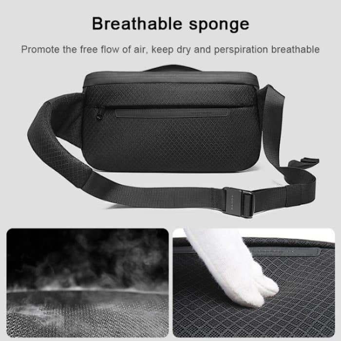 BANGE Sport-Freizeit-Brusttasche, Business-Hüfttasche, trendige Mode, Messenger-Tasche, Umhängetasche – Bild 9