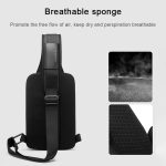 BANGE Männer Mode Männer Brusttasche Outdoor Freizeit Umhängetasche Wasserdichte Umhängetasche – Bild 8