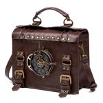 BG028 Damen Umhängetasche Umhängetasche, Größe: 25 x 21 x 9 cm, Schultergurt Länge: 120 cm