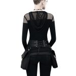 FBG003BK Damen PU Taillentasche aus Leder, Größe: 23 x 19,5 cm, Riemenlänge: 130 cm – Bild 5