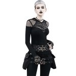 FBG003BK Damen PU Taillentasche aus Leder, Größe: 23 x 19,5 cm, Riemenlänge: 130 cm – Bild 6