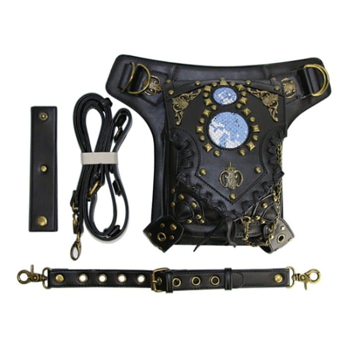 FHG082BK Multifunktionale Damen-Umhängetasche mit Umhängetasche – Bild 3