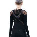 FHG082BK Multifunktionale Damen-Umhängetasche mit Umhängetasche – Bild 7