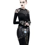 FHG082BK Multifunktionale Damen-Umhängetasche mit Umhängetasche – Bild 8