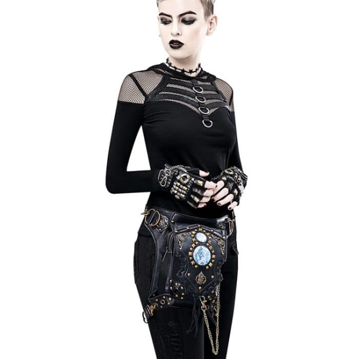 FHG082BK Multifunktionale Damen-Umhängetasche mit Umhängetasche – Bild 8