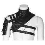 FHG303BK Leder-Rüstungsform Ein-Schulter-Tasche für Damen – Bild 2