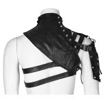 FHG303BK Leder-Rüstungsform Ein-Schulter-Tasche für Damen – Bild 4