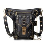 HG043 Retro One-Shoulder-Tasche Umhängetasche Taillentasche für Damen, Größe: 34 x 30 cm