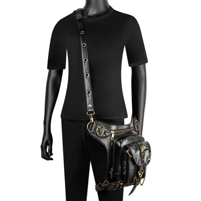 HG062 Star Decoration One-Shoulder-Tasche Umhängetasche Taillentasche für Damen, Größe: 34 x 30 cm – Bild 7