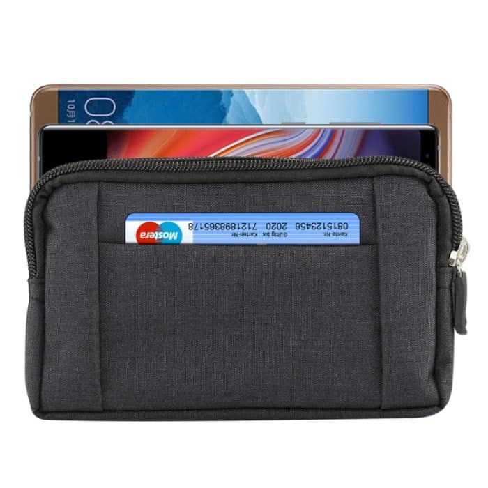Sports Denim Universal-Handytasche, Hüfttasche für 5,5–6,3 Zoll große Smartphones, Größe: L, L – Bild 6