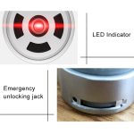 Intelligentes Bluetooth-Schlüsselkennwort Vorhängeschloss Fernentriegelung für iOS / Android – Bild 6