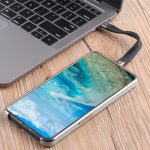 10 Gbit / s Doppel USB-C / Typ-C Weiche flache Datenübertragung Schnelles Ladekabel – Bild 5