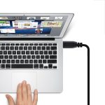 USB-C / Typ C 3.0-Stecker auf Micro-USB-Buchse Kabeladapter, Kabeladapter USB-C / Typ-C 3.0 Stecker auf Micro-USB-Buchse, Länge: 29 cm – Bild 4