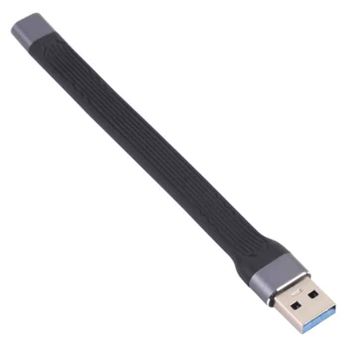 10gbit / s USB-Mann zum Typ-C weiblichen Soft-Flach-Synchronisierungsdaten Schnelles Ladekabel – Bild 2