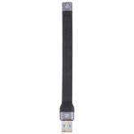10gbit / s USB-Mann zum Typ-C weiblichen Soft-Flach-Synchronisierungsdaten Schnelles Ladekabel – Bild 3