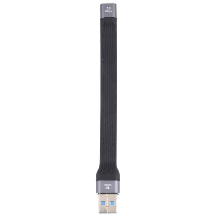 10gbit / s USB-Mann zum Typ-C weiblichen Soft-Flach-Synchronisierungsdaten Schnelles Ladekabel – Bild 3