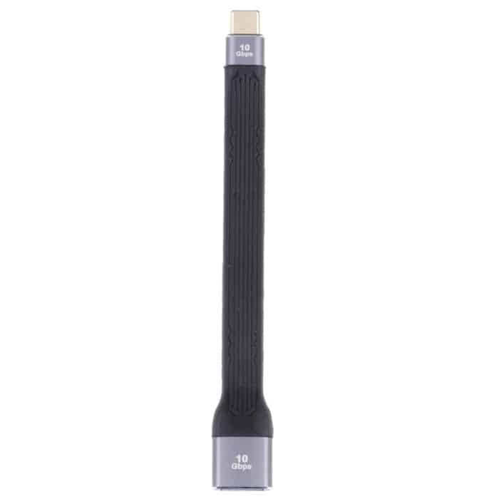 10GBPS USB-C / Typ-C-Stecker auf USB 3.0-weibliche weiche flache Datenübertragung Schnelles Ladekabel – Bild 4