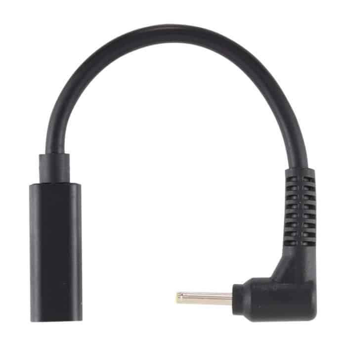 2,5x0,7 mm Stecker auf USB-C / Typ C Buchse Ladekabel – Bild 4