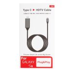 USB-C / Typ-C 3.1 auf HDMI-Konverter-Adapterkabel, Länge: 2 m – Bild 3